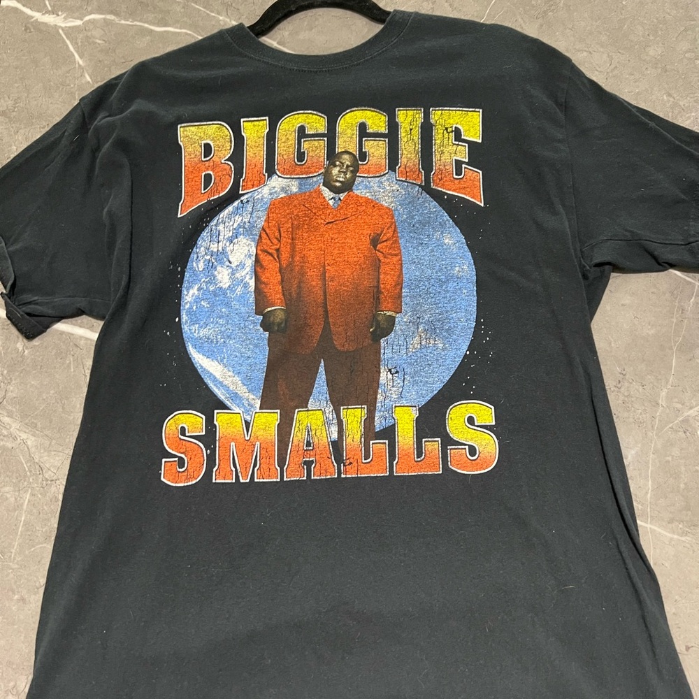 Black Biggie Smalls Graphic T-Shirt